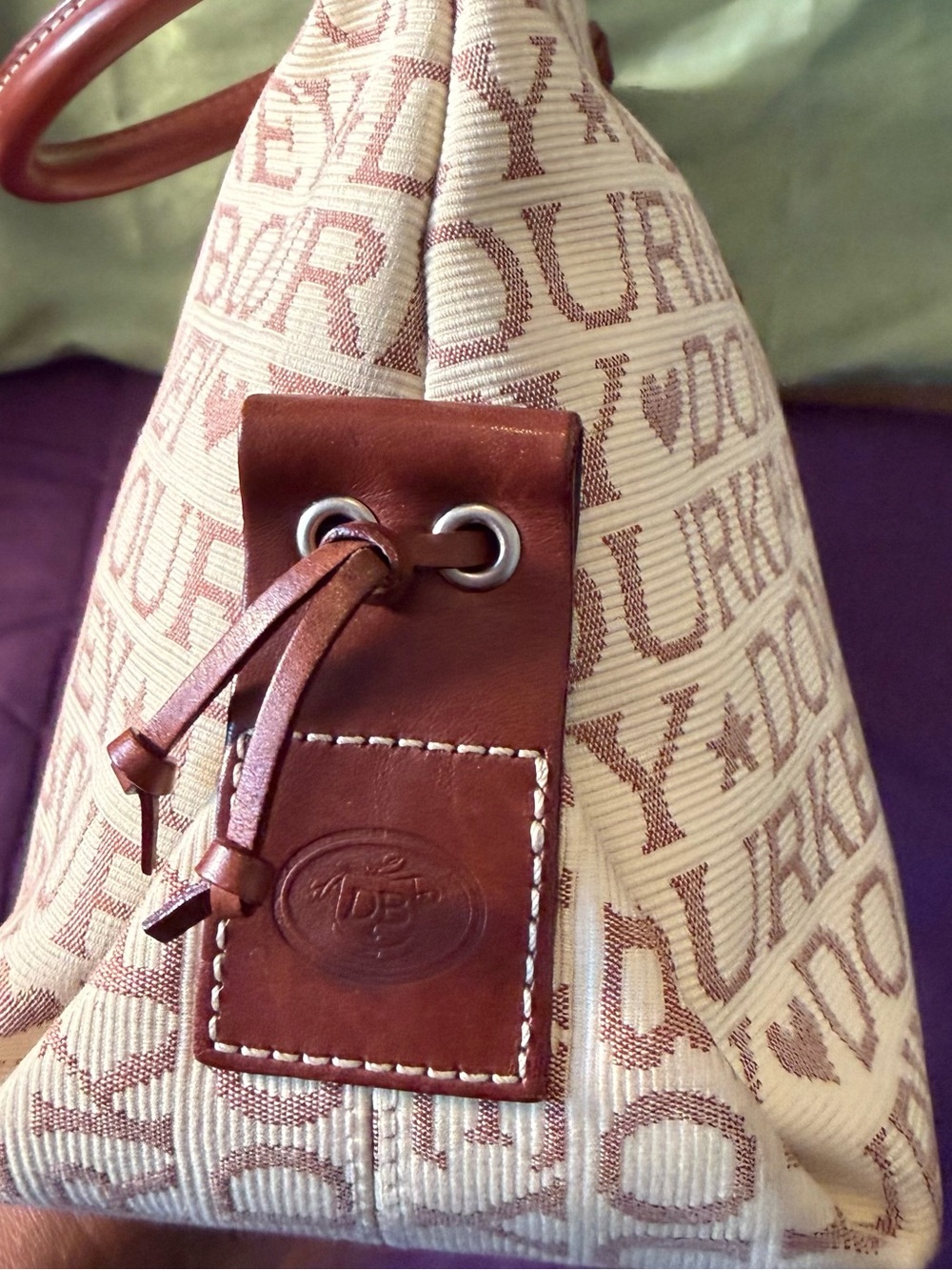 Dooney & Bourke Tote with Tassels - Picture 3 of 14